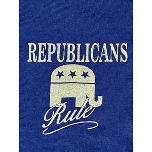 Republicans Rule Short Sleeve T-Shirt Size XL